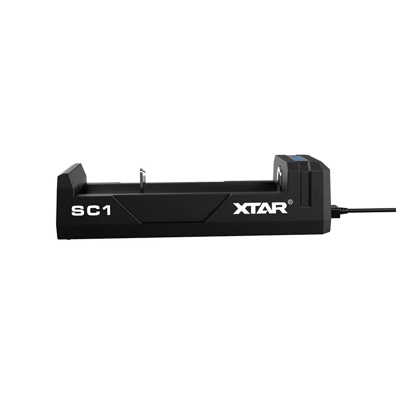 BAT-SC1@5 INCARCATOR ACUMULATORI 3.7V USB-C SC1 XTAR