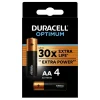BATERIE ALCALINA DURACELL OPTIMUM LR06 BLISTER 4 BUC