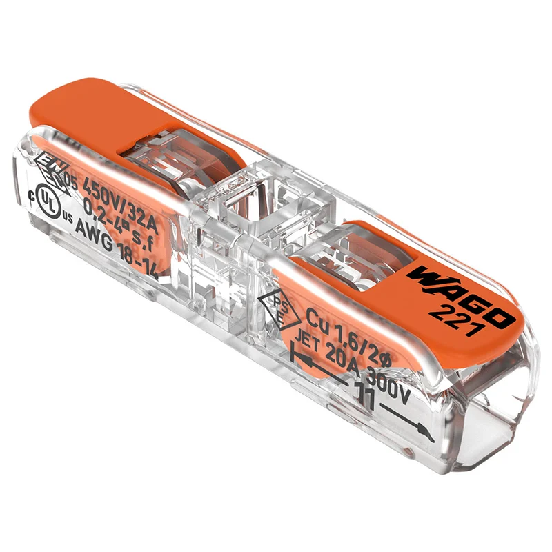 CLEME WAGO CU PARGHIE 0.2-4MM2 SET 60 BUC