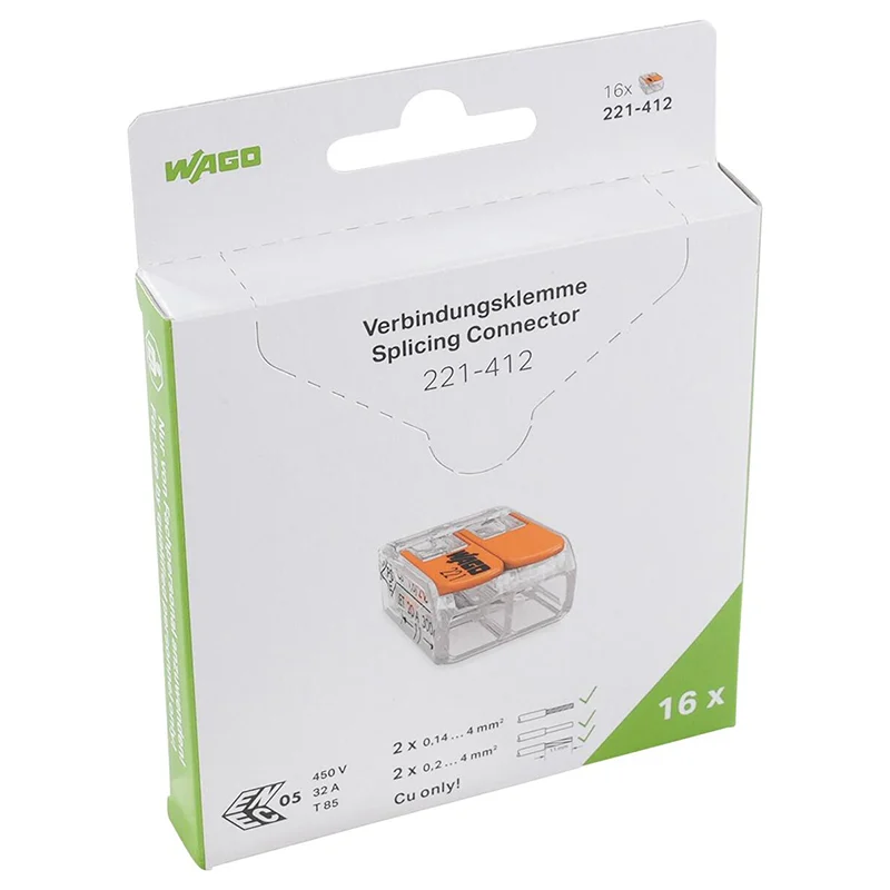 CLEME WAGO SLIM MYF 2X4MM2 SET 16 BUC