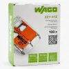 CLEME WAGO SLIM MYF 2X4MM2 SET 100 BUC
