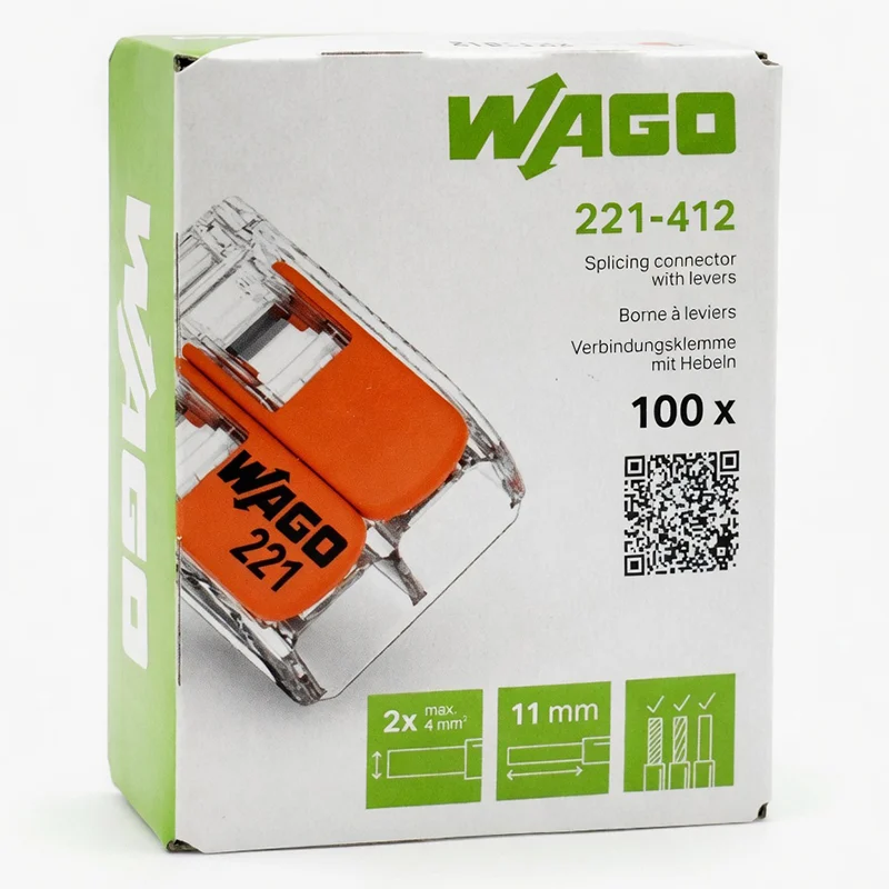 CLEME WAGO SLIM MYF 2X4MM2 SET 100 BUC