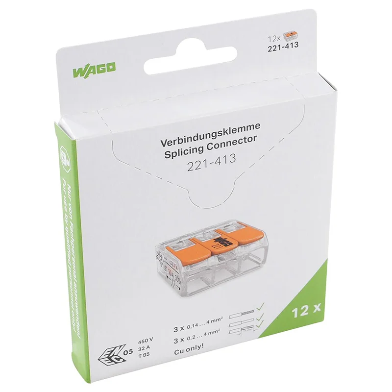 CLEME WAGO SLIM MYF 3X4MM2 SET 12 BUC