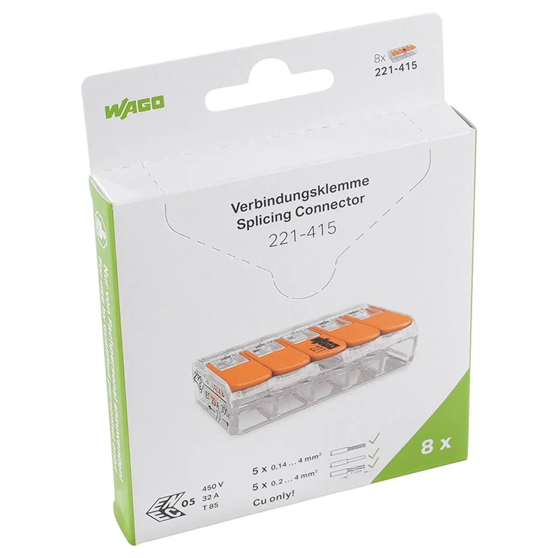 CLEME WAGO SLIM MYF 5X4MM2 SET 8 BUC
