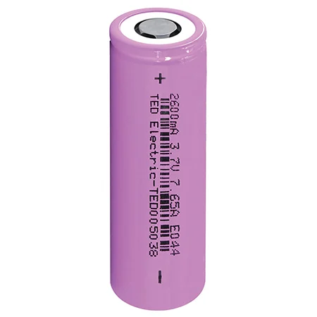 ACUMULATOR 18650 2.6A 3.7V TED